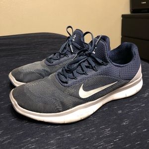 Size 10.5 Nike Free Trainers (Dallas Cowboys)